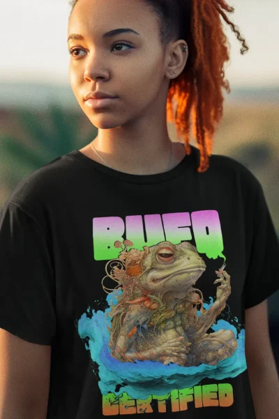 bufo alvarius certified t-shirt