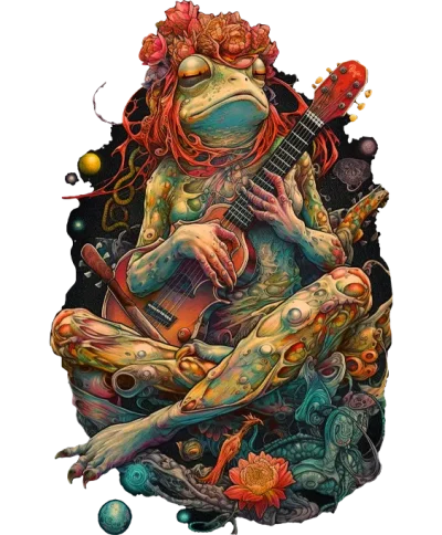 serenade of the cosmos by bufo, a psychedelic sonoran toad bringing you the music of the spheres
