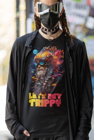 Trippy psychonaut t-shirt