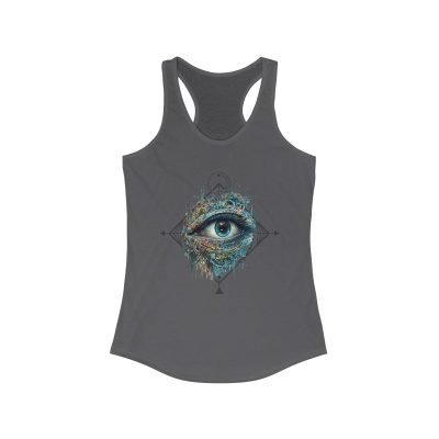 All seeing eye and sacred geometry 2 | Women's Tanktop - Image 2