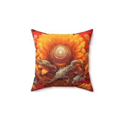 flower power pillow