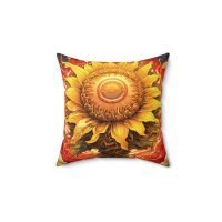 flower power pillow