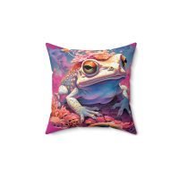 trippy Bufo alvarius Pillow