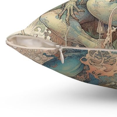 Whimsical 'Bufo Pillow