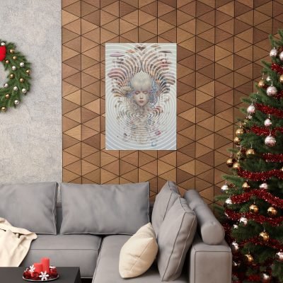 Step into a world of magic and mystery with our psychedelic elf poster. 🌀 Perfect for sparking creativity and deepening your spiritual journey