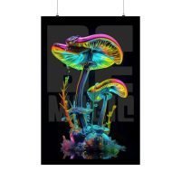 neon magic mushroom