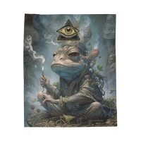 third eye toad blanket