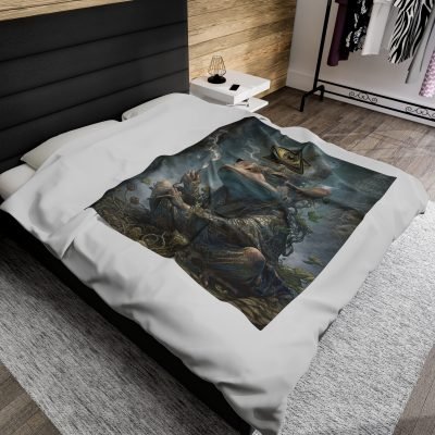 third eye toad blanket
