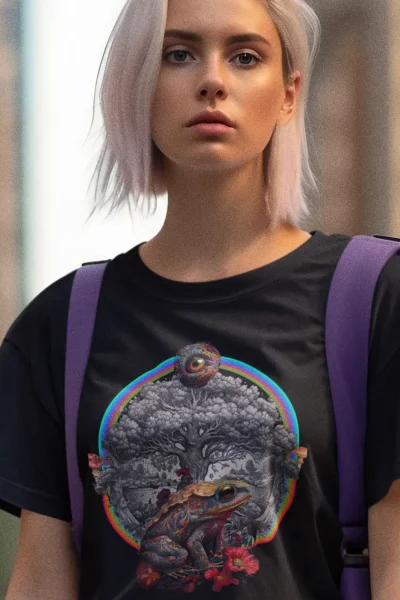 bufo and tree of life tshirt